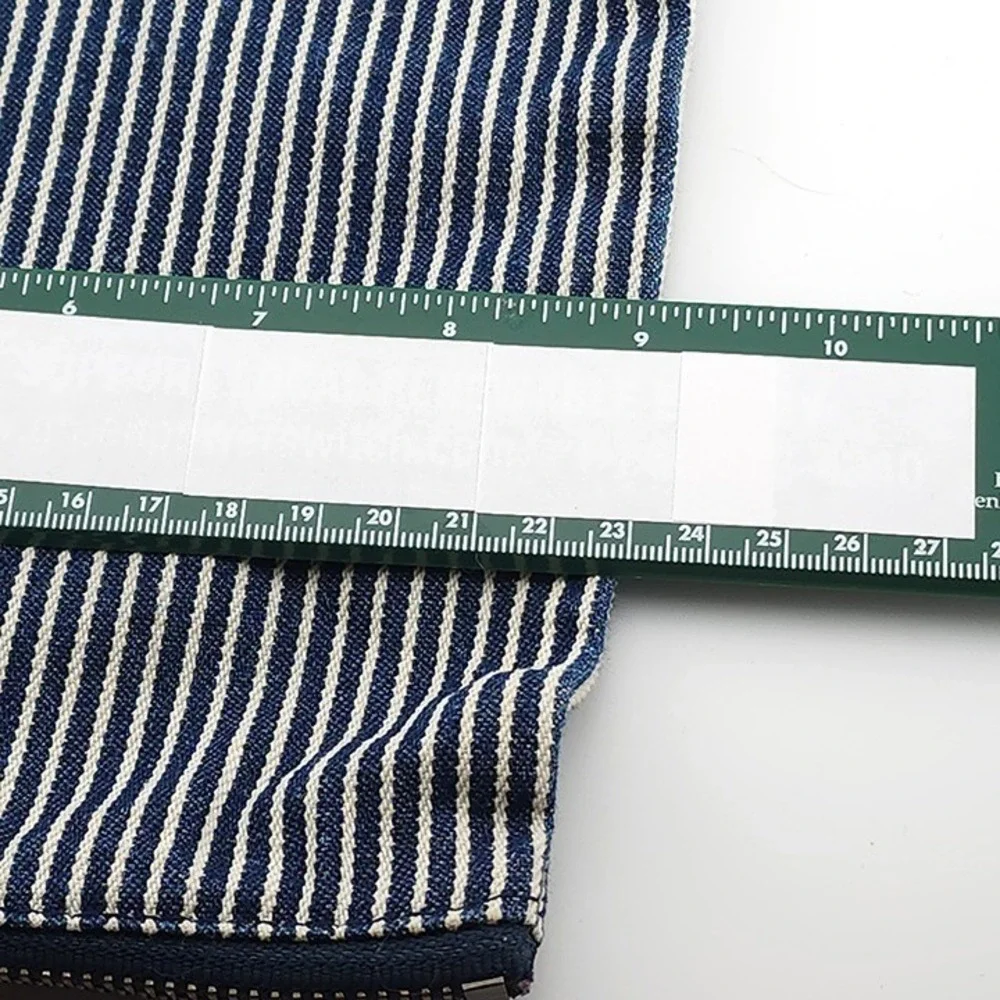 OshKosh B'gosh Vestbak Zippered Pouch Bag Railroad‎ Stripe